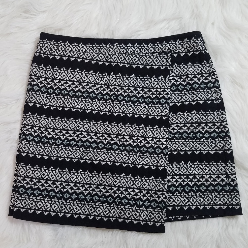 LOFT Aztec Print Skirt